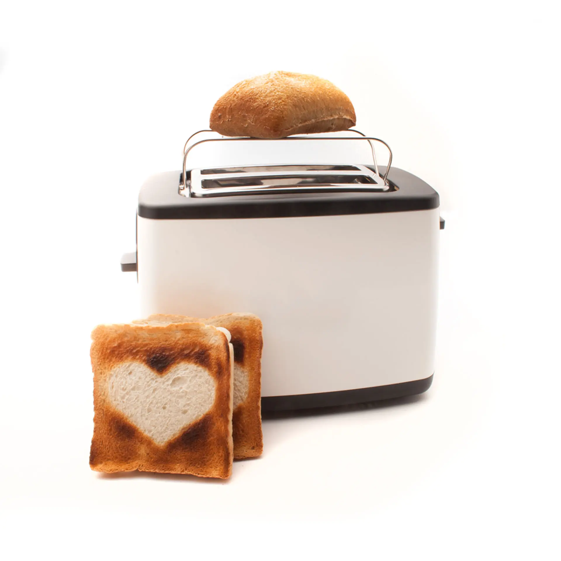 logo toaster plus - toaster bedruckt - toaster mit logo